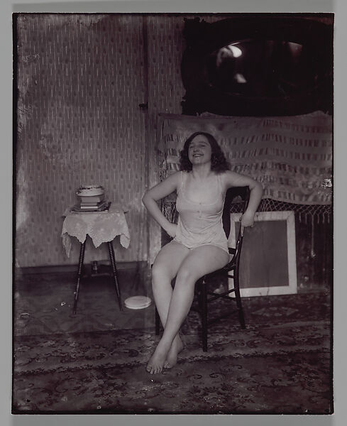 [Storyville Portrait], E. J. Bellocq (American, 1873–1949), Gelatin silver print from glass negative 