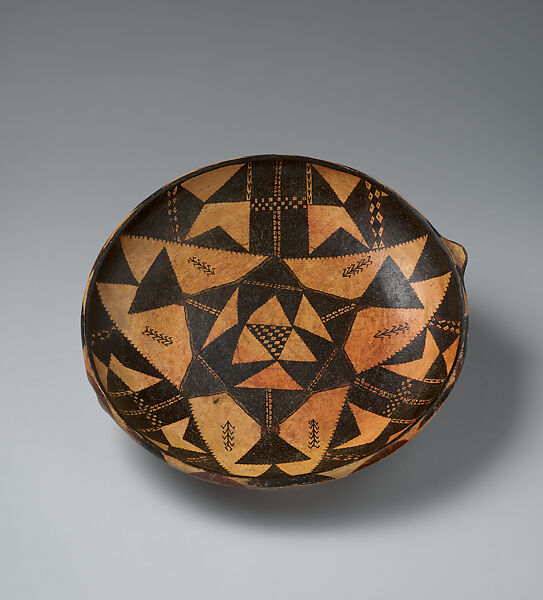 Platter, Ceramic, pigment, Kabyle peoples 