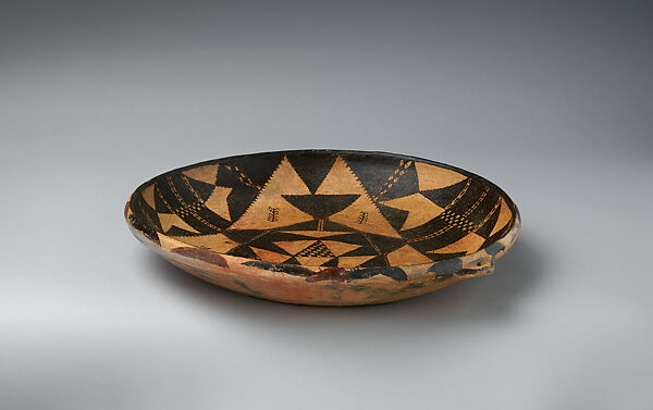 Platter, Ceramic, pigment, Kabyle peoples