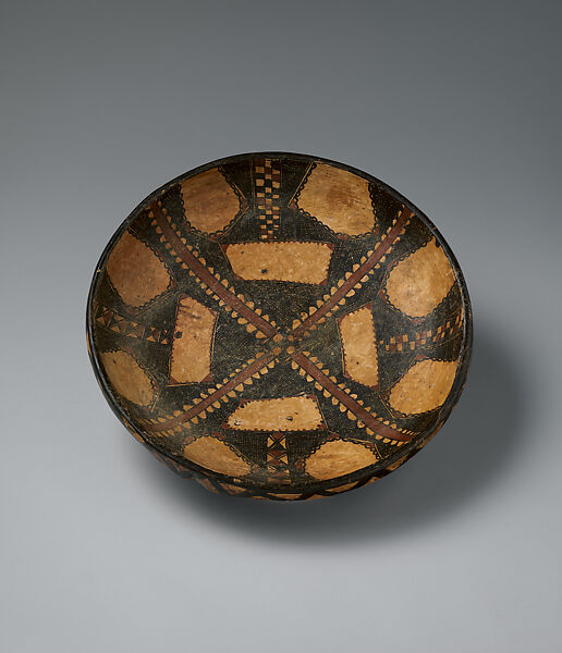 Platter, Ceramic, pigment, Kabyle peoples 