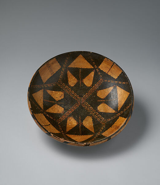 Platter, Ceramic, pigment, Kabyle peoples 