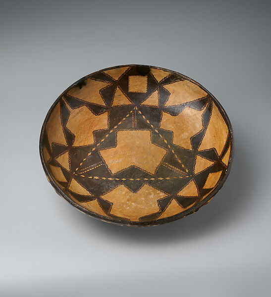 Platter, Ceramic, pigment, Kabyle peoples 