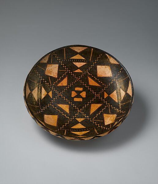 Platter, Ceramic, pigment, Kabyle peoples 