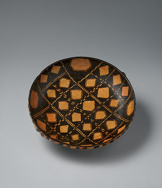 Platter, Ceramic, pigment, Kabyle peoples 