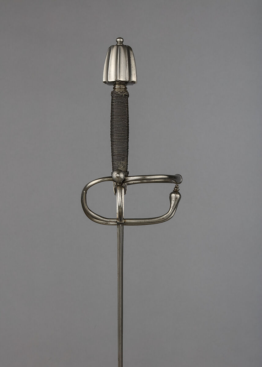 Rapier, Juan Martinez the Elder (Spanish, Toledo, active mid-16th century), Steel, Spanish, Toledo