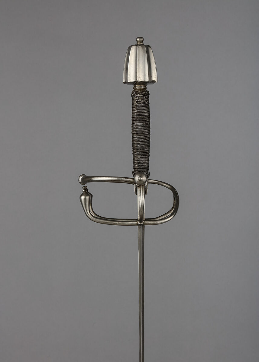 Rapier, Juan Martinez the Elder (Spanish, Toledo, active mid-16th century), Steel, Spanish, Toledo