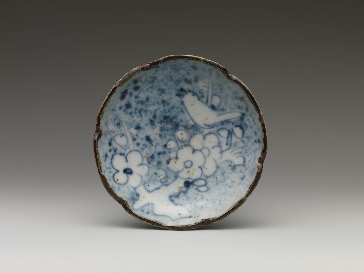 Dish, Porcelain with underglaze blue (Hizen ware), Japan 