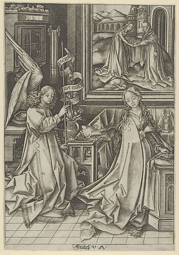The Annunciation, from The Life of the Virgin
