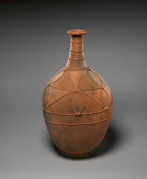 Jar for Palm Wine, Terracotta, Igbo peoples 