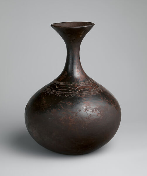 Vessel, Terracotta, Nyoro peoples 