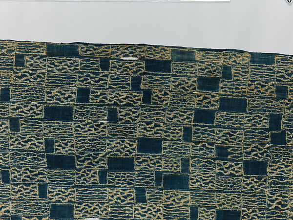 Royal Display Cloth (Ndop), Cotton, dye, Grassfields Region
