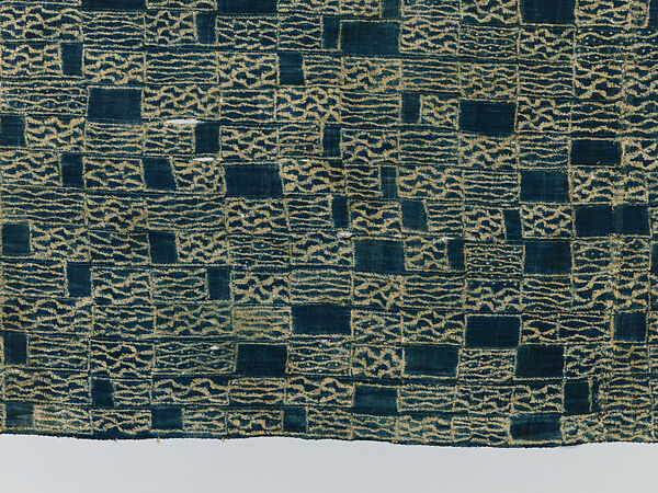 Royal Display Cloth (Ndop), Cotton, dye, Grassfields Region