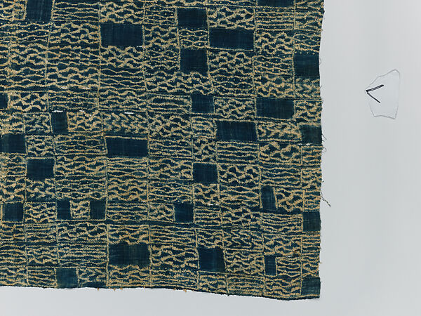 Royal Display Cloth (Ndop), Cotton, dye, Grassfields Region