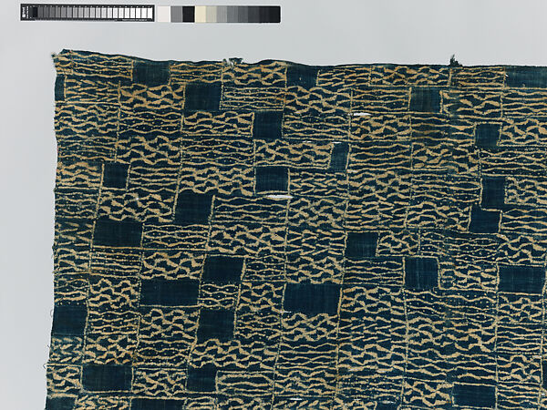 Royal Display Cloth (Ndop), Cotton, dye, Grassfields Region