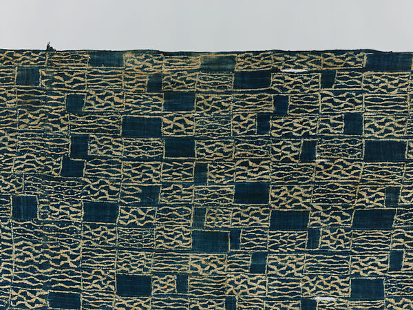 Royal Display Cloth (Ndop), Cotton, dye, Grassfields Region