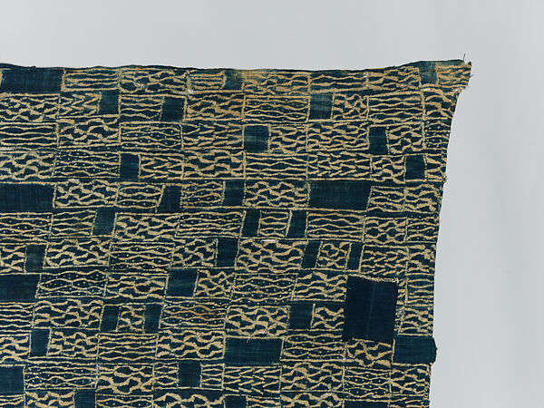 Royal Display Cloth (Ndop), Cotton, dye, Grassfields Region