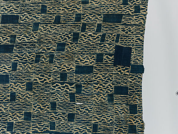 Royal Display Cloth (Ndop), Cotton, dye, Grassfields Region
