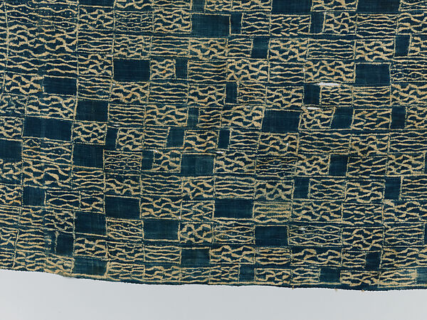 Royal Display Cloth (Ndop), Cotton, dye, Grassfields Region
