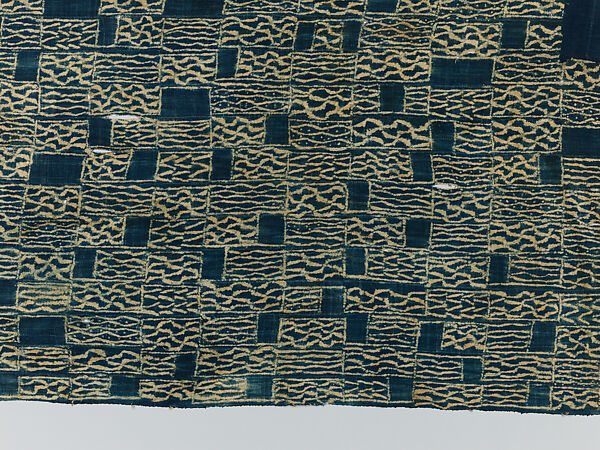 Royal Display Cloth (Ndop), Cotton, dye, Grassfields Region