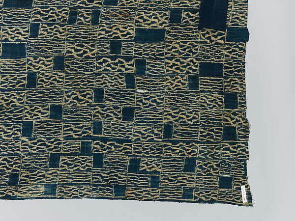 Royal Display Cloth (Ndop), Cotton, dye, Grassfields Region