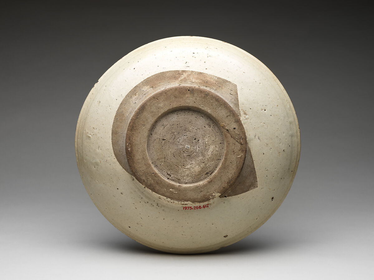Ishizara with “Horse-Eye” Pattern, Stoneware with iron brown under transparent glaze (Seto ware), Japan