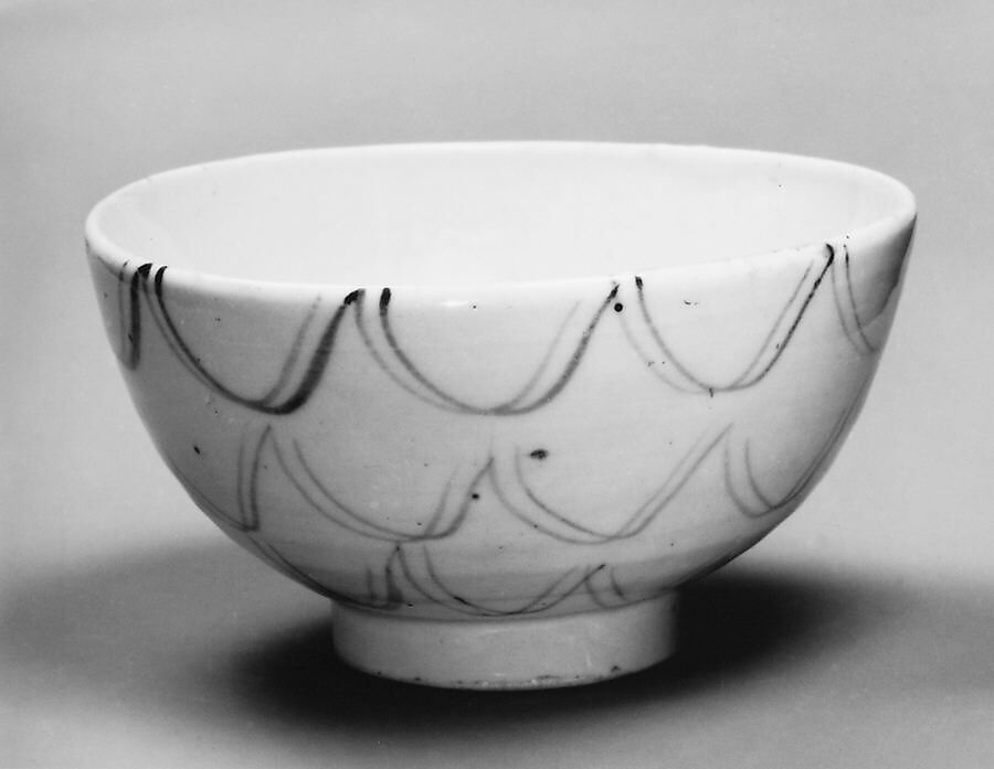 Bowl, Porcelain with underglaze blue (Hizen ware, Kurawanka type), Japan 