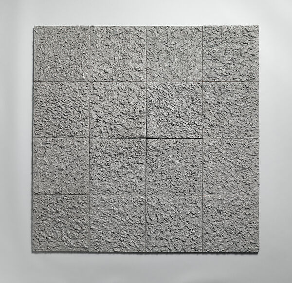 Untitled (Floorpiece), Lucas Samaras (American (born Greece), Kastoria 1936–2024 New York), Sculp-Metal on wood 