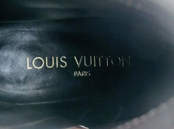 Boots, Louis Vuitton Co. (French, founded 1854), leather, metal, French