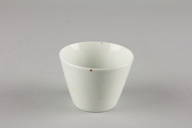 One from a Set of Five Soba Cups with Chrysanthemum Design