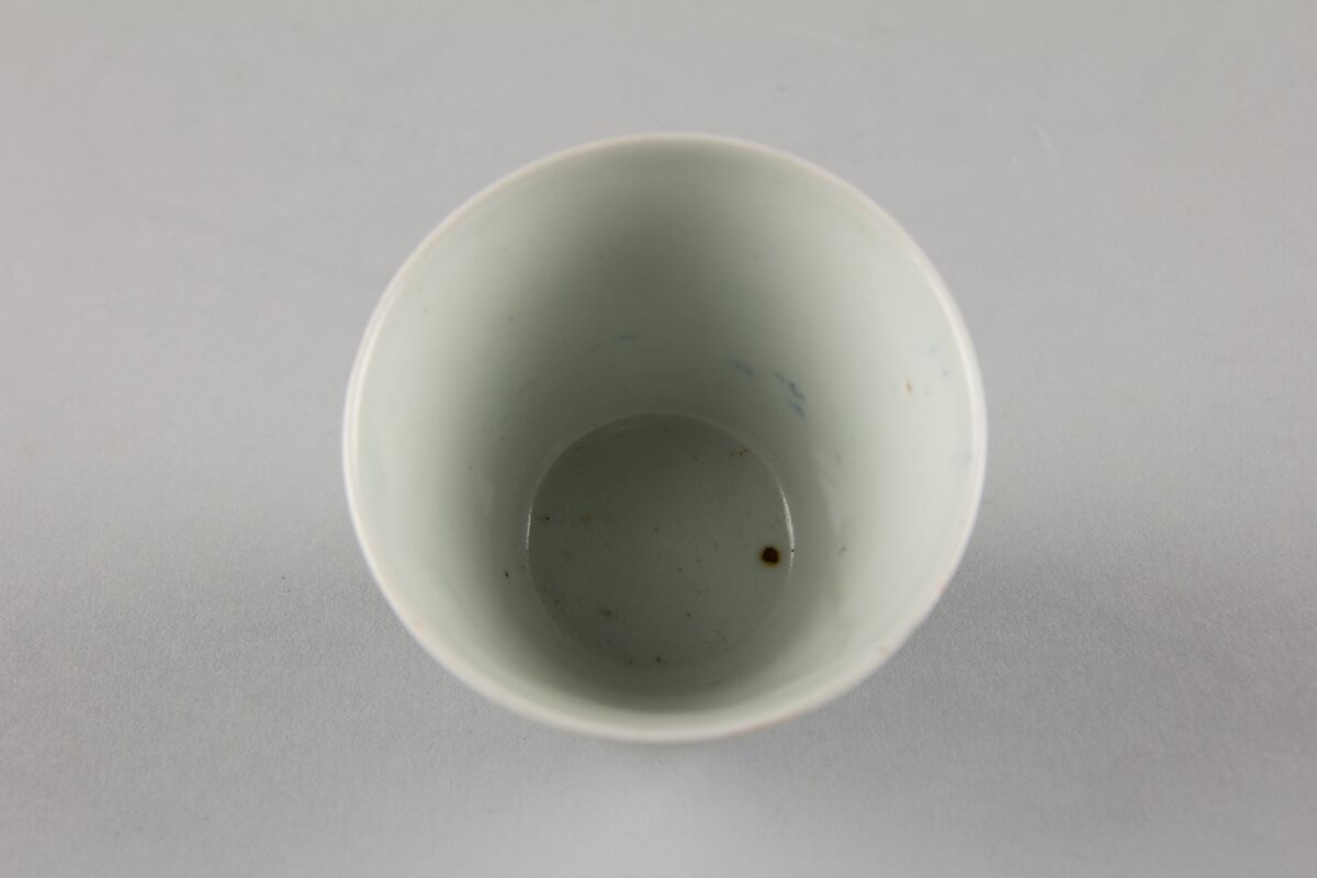 Soba cup, Porcelain with underglaze blue (Hizen ware), Japan