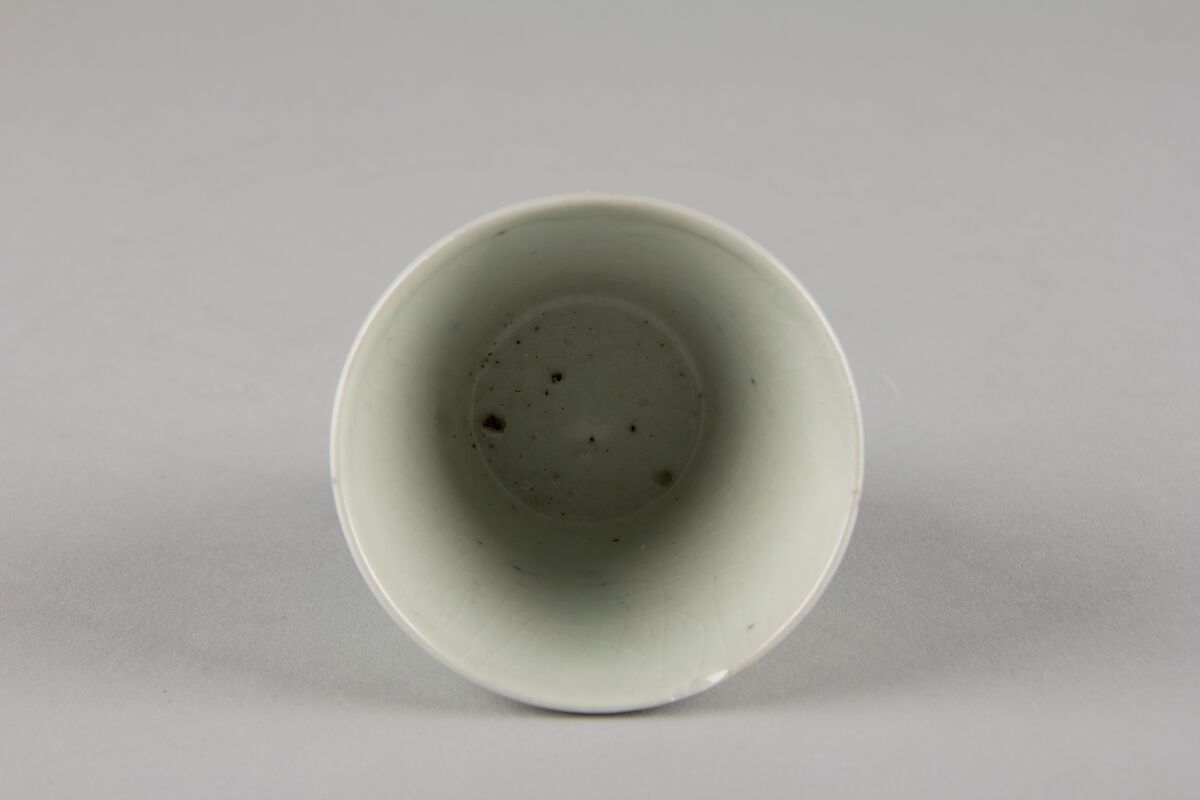 Soba cup, Porcelain with underglaze blue (Hizen ware), Japan