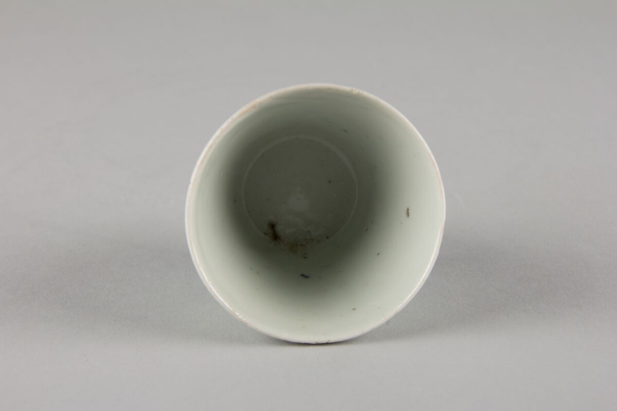 Soba cup, Porcelain with underglaze blue (Hizen ware), Japan