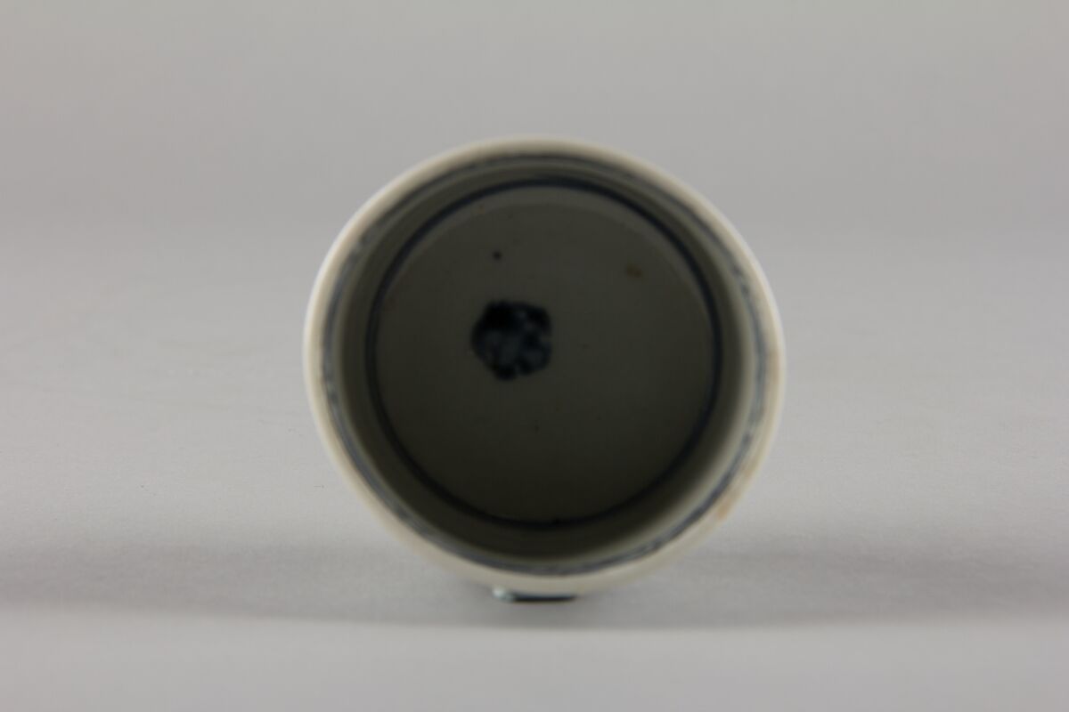 Soba cup, Porcelain with underglaze blue (Hizen ware), Japan