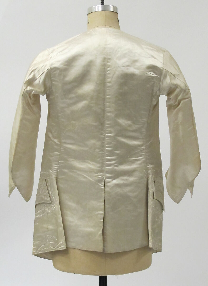 Waistcoat, silk, Chinese, for the Western market