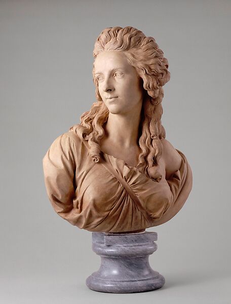 Madame Vigée Le Brun, Augustin Pajou (French, Paris 1730–1809 Paris), Terracotta 