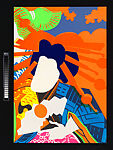 Doll Festival, Shinohara Ushio (Japanese, born Tokyo, 1932), Triptych of color screen prints on paper; edition 1/100, Japan
