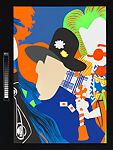 Doll Festival, Shinohara Ushio (Japanese, born Tokyo, 1932), Triptych of color screen prints on paper; edition 1/100, Japan
