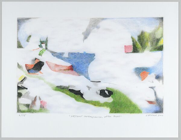 American Abstract Artists 75th Anniversary Print Portfolio 2012, American Abstract Artists, A portfolio of 48 ink jet prints