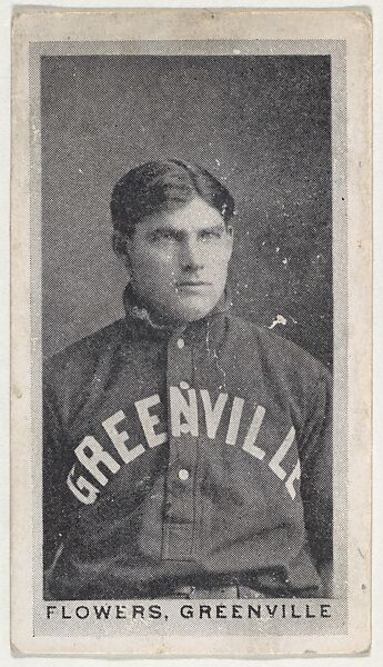 Flowers, Greenville, from the Contentnea series (T209, Set 2) for the American Tobacco Company to promote Contentnea Cigarettes, Issued by American Tobacco Company, Photolithograph 
