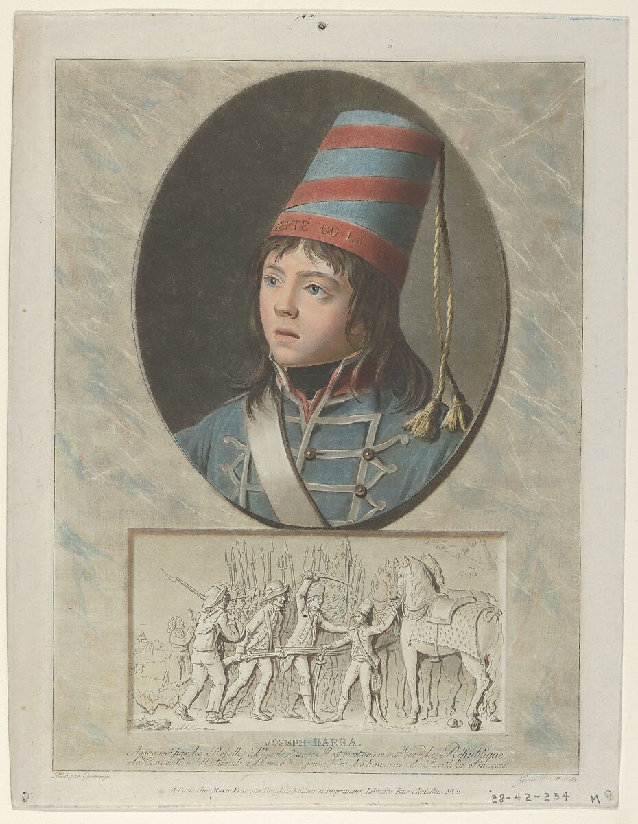 Joseph Barra after F. Garnerey, Pierre Michel Alix (French, Paris 1762–1817 Paris), Color aquatint 