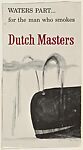Waters Part...for the man who smokes Dutch Masters, from the Comic Sketches series (T133) to promote Dutch Masters Cigars