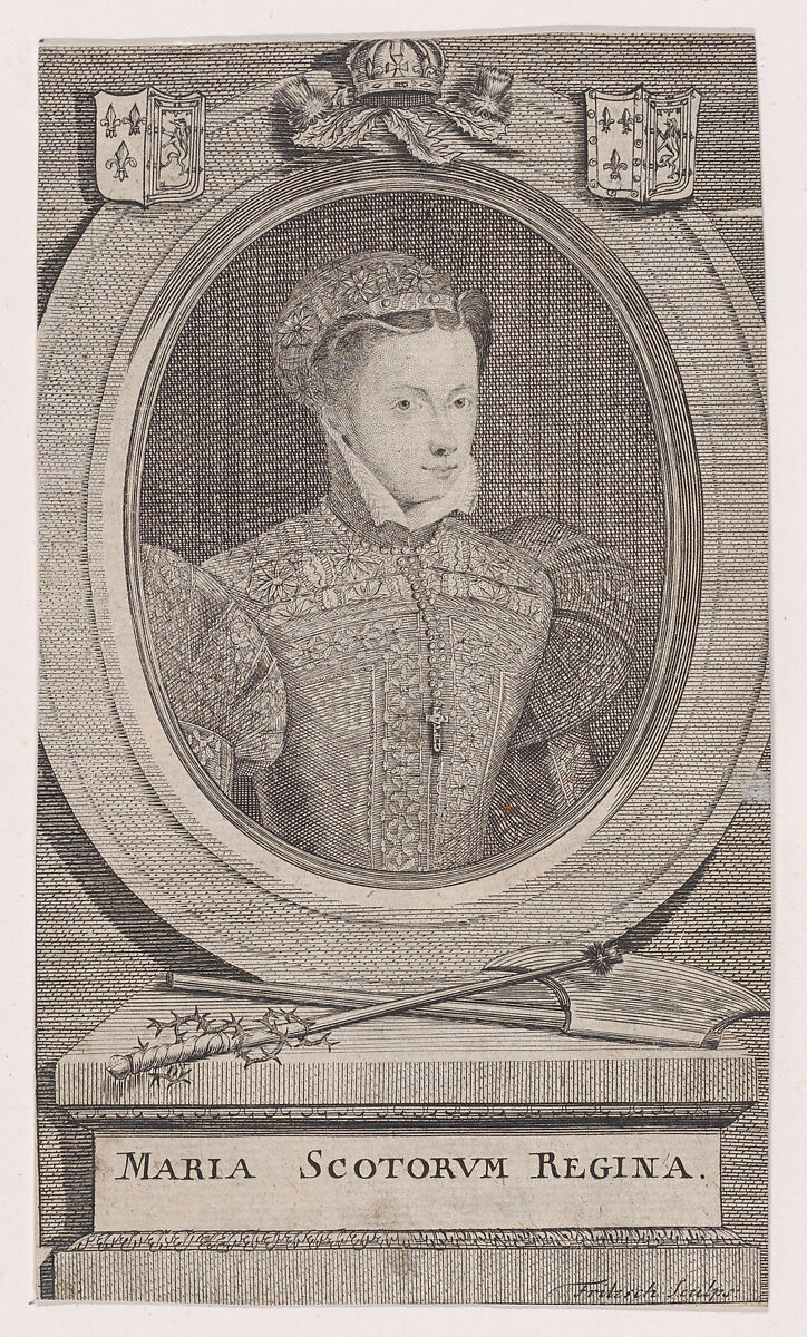 Mary, Queen of Scots, probably Christian Friedrich Fritzsch (German, Hamburg 1719–1774 Amsterdam), Engraving 