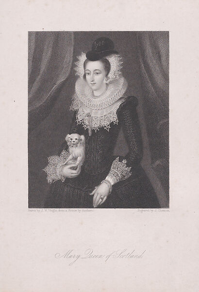 Mary, Queen of Scots, James Thomson (British, Mitford, Northumberland 1788–1850 London), Engraving 