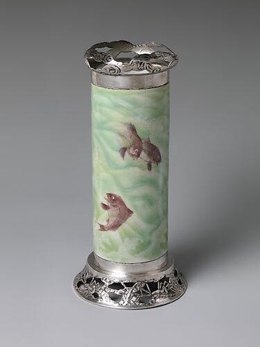 Vase with Carps in Waves