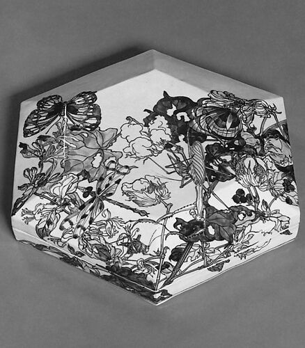 Hexagonal Covered Dish