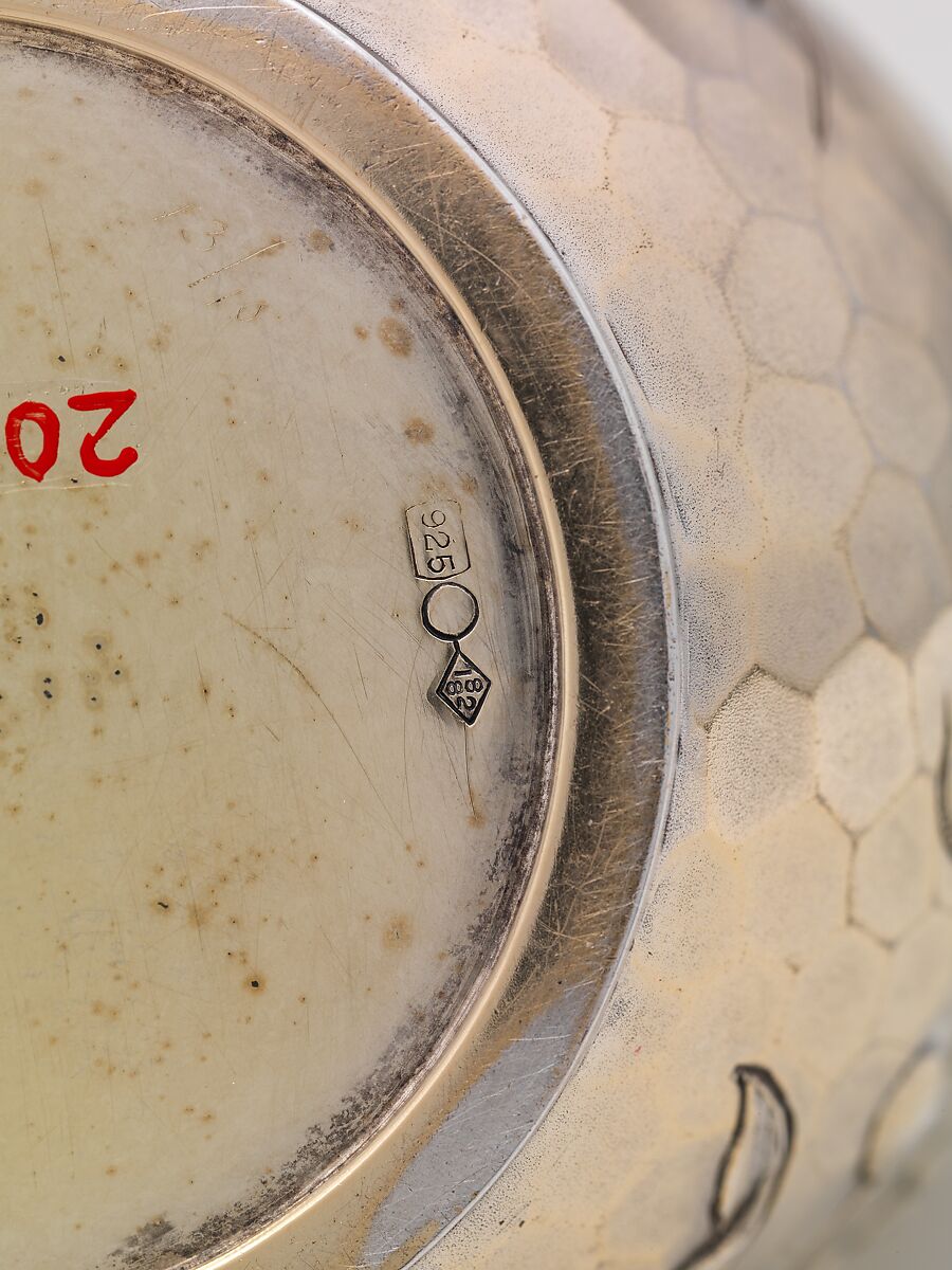 Wine pot, Dominick &amp; Haff (1872–1928), Silver, silver-gilt, American