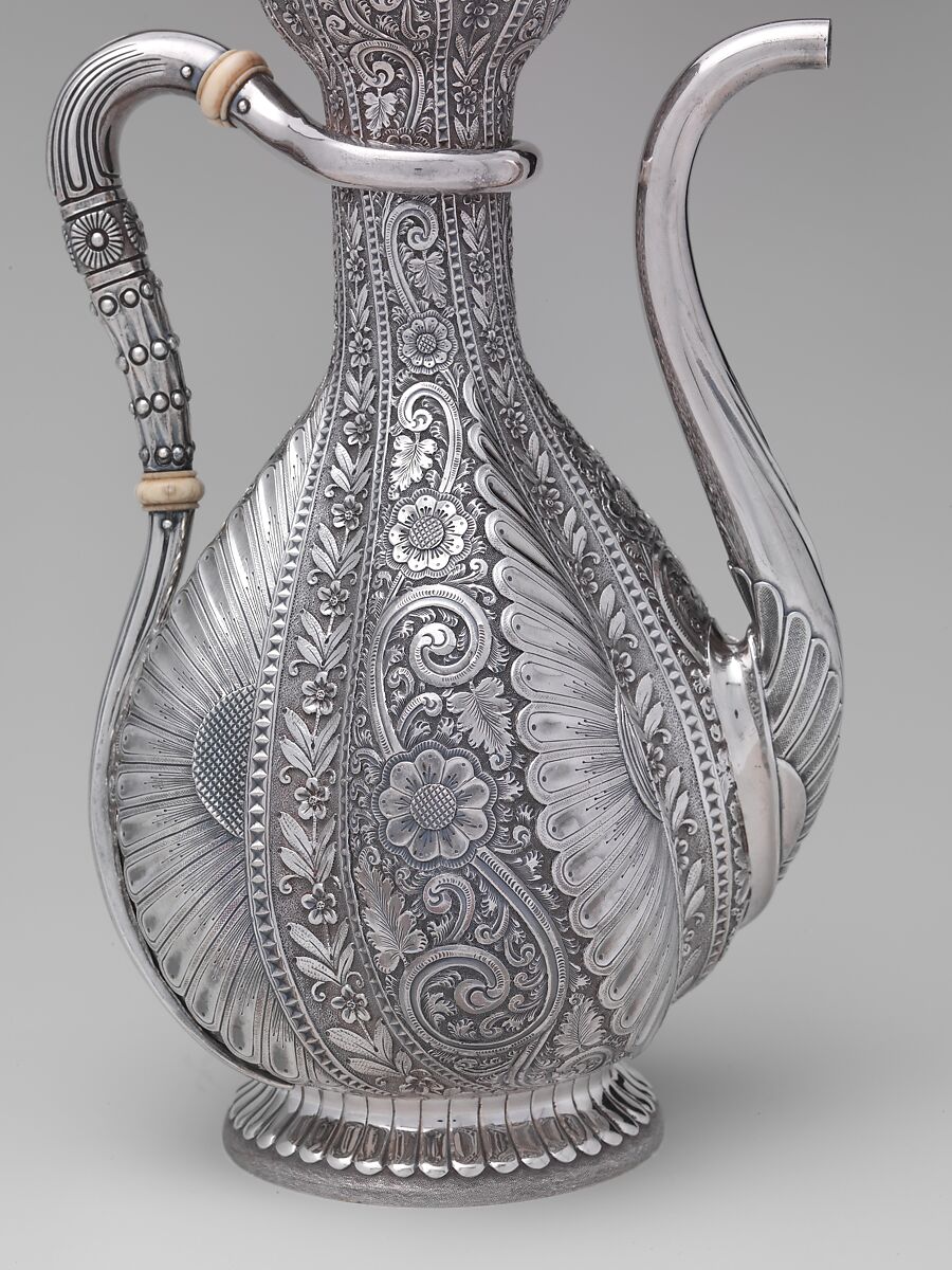 Coffeepot, Gorham Manufacturing Company (American, Providence, Rhode Island, 1831–present), Silver, ivory, American