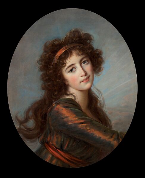 The Princess von und zu Liechtenstein as Iris, Elisabeth Louise Vigée Le Brun (French, Paris 1755–1842 Paris), Oil on canvas 