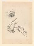 Hands, Thomas Hart Benton (American, Neosho, Missouri 1889–1975 Kansas City, Missouri), Graphite on paper 