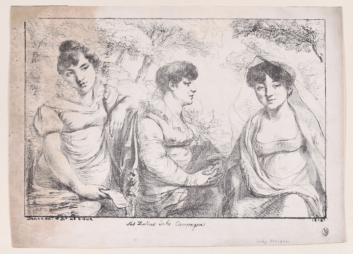 Delices de la Campagne, Baron Dominique Vivant Denon (French, Givry 1747–1825 Paris), Lithograph 